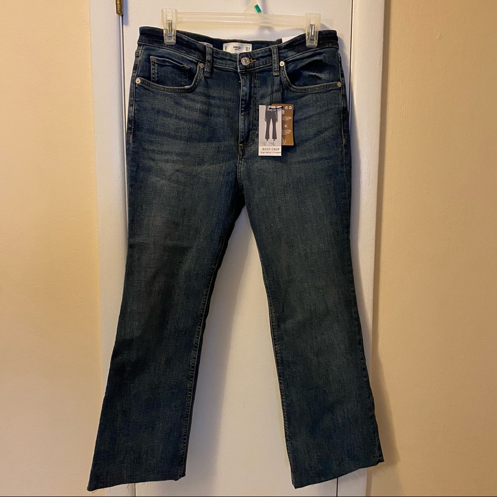 Mango Boot Crop Jeans